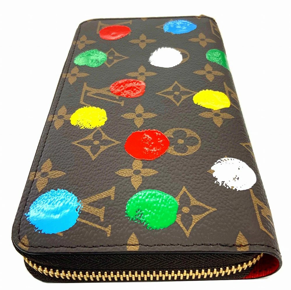 LOUIS VUITTON Monogram Yayoi Kusama Women&#39;s Wallet M81864