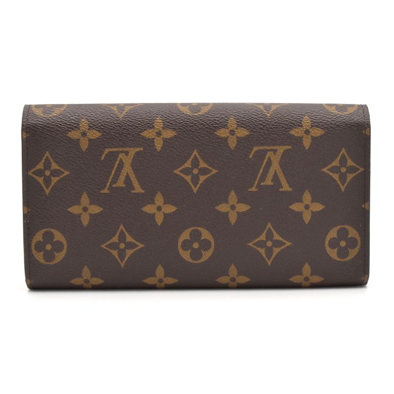 Louis Vuitton Portefeuille Sarah Trunk &amp; Lock Women&#39;s Wallet M60415