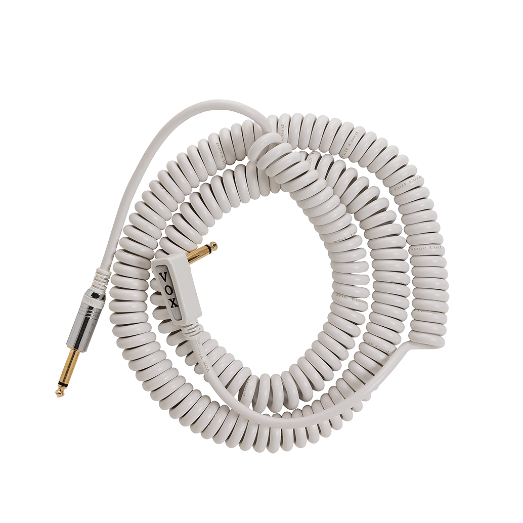 [Pre-Owned] VOX VCC Vintage Coiled Cable (White) - ships from California