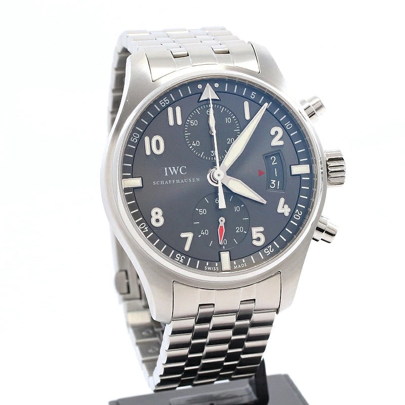 IWC Pilot&#39;s Watch Spitfire Chronograph IW387804 Gray Dial Automatic Men&#39;s Watch