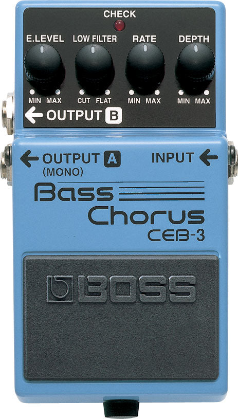 [Pre-Owned] BOSS CEB-3 Bass Chorus Guitar Pedal - ships from California