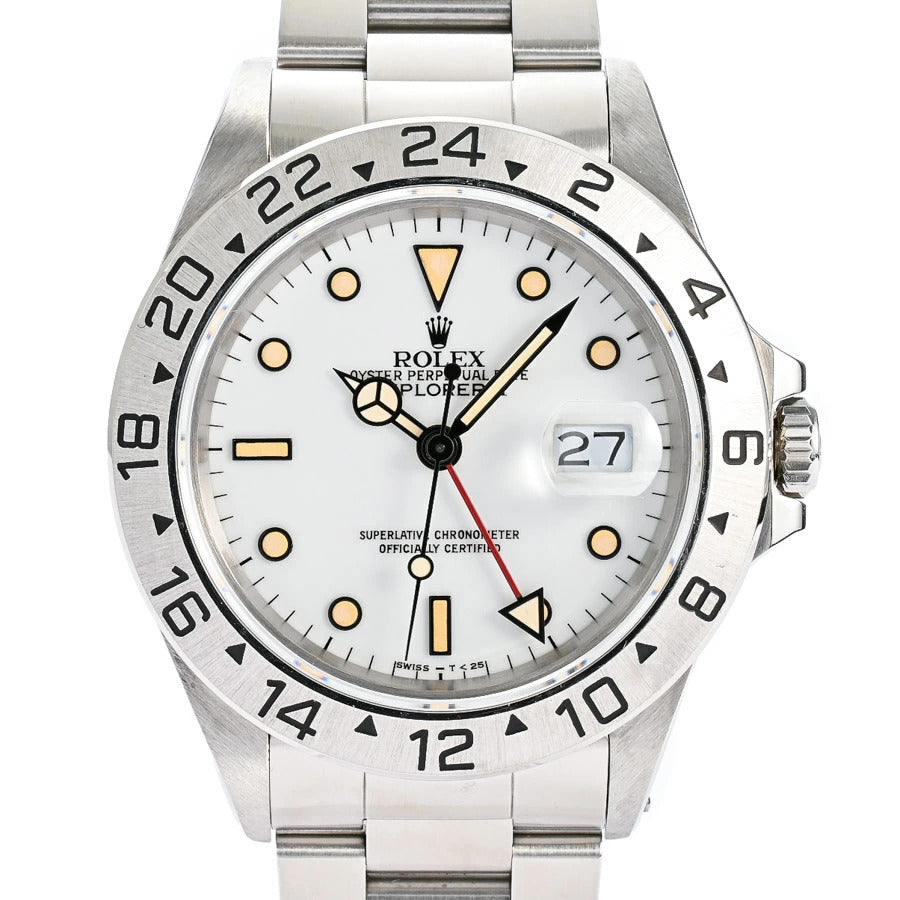 Rolex Explorer II 16570 White Dial Stainless Steel Automatic 40mm Men’s Watch
