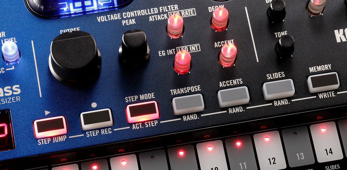 KORG volca nubass Vacuum Tube Best Synthesizer Bass Machine for Classic and New Sounds with the Power of Modern Synthesizer
