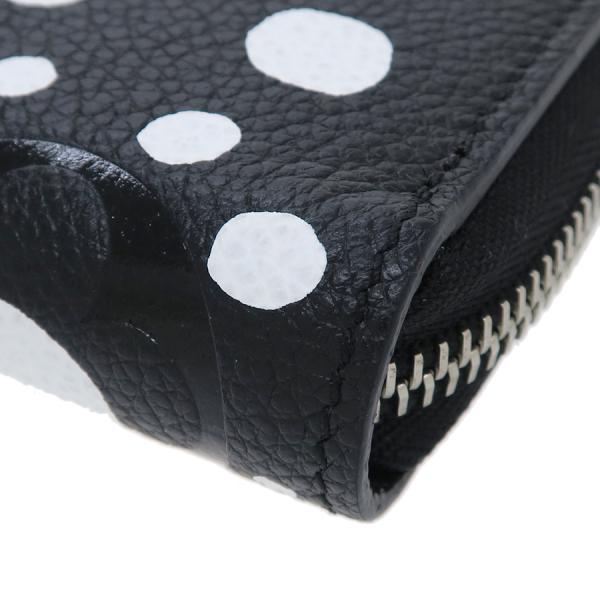 Louis Vuitton LV×YK Yayoi Kusama Black/White Women&#39;s Wallet M81906