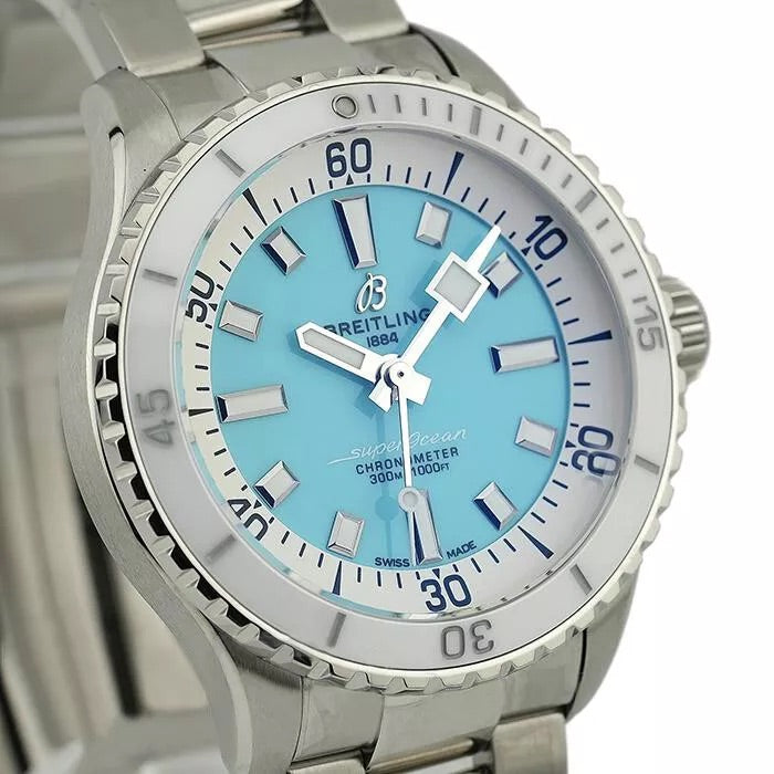 Breitling Superocean Automatic 36 A17377211C1A1 Blue Dial Women&#39;s Watch