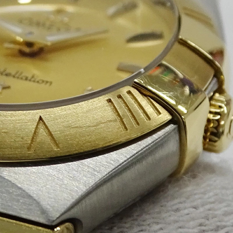 OMEGA Constellation Brush 123.20.24.60.08.001 Quartz Gold Women&#39;s Watch