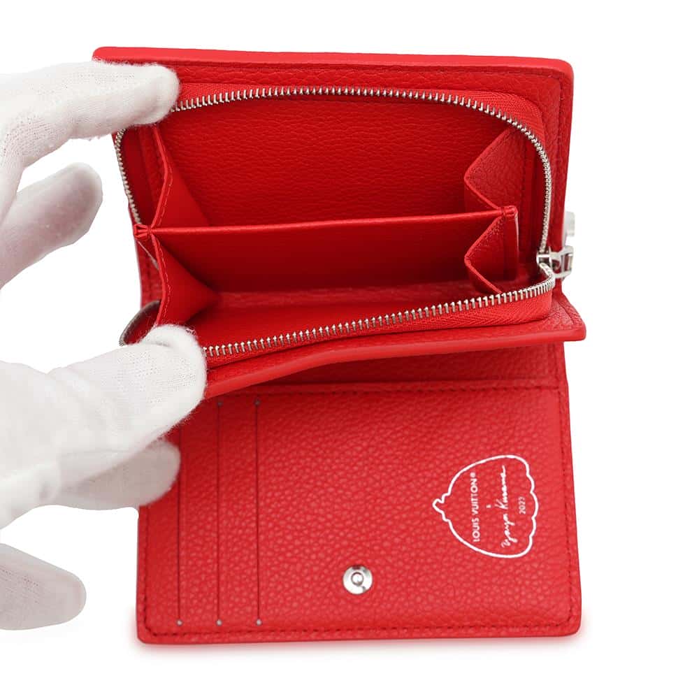 LOUIS VUITTON Portefeuille Claire Yayoi Kusama Women&#39;s Wallet Japan M82103
