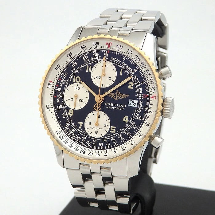 BREITLING Old Navitimer D13020 Stainless Steel Black Dial Automatic Men&#39;s Watch