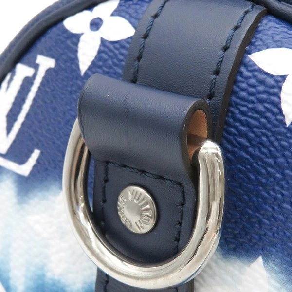 Louis Vuitton Speedy Bandouliere 30 Women&#39;s Bag Escar Blue M45146