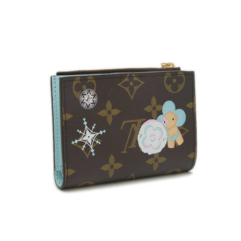 Louis Vuitton Monogram Vivienne Portefeuille Lisa Women&#39;s Wallet M12487