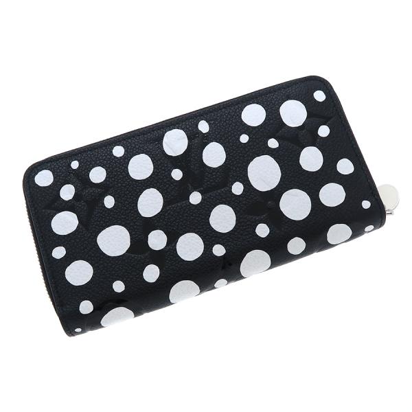 Louis Vuitton LV×YK Yayoi Kusama Black/White Women&#39;s Wallet M81906