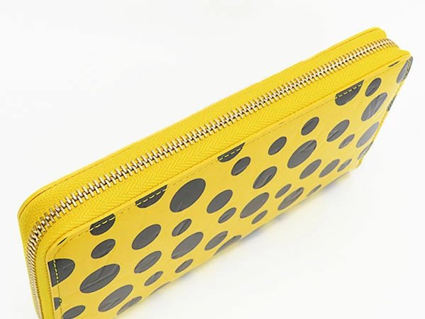 Louis Vuitton Monogram Vernis Dot Women&#39;s Wallet Yayoi Kusama M91571