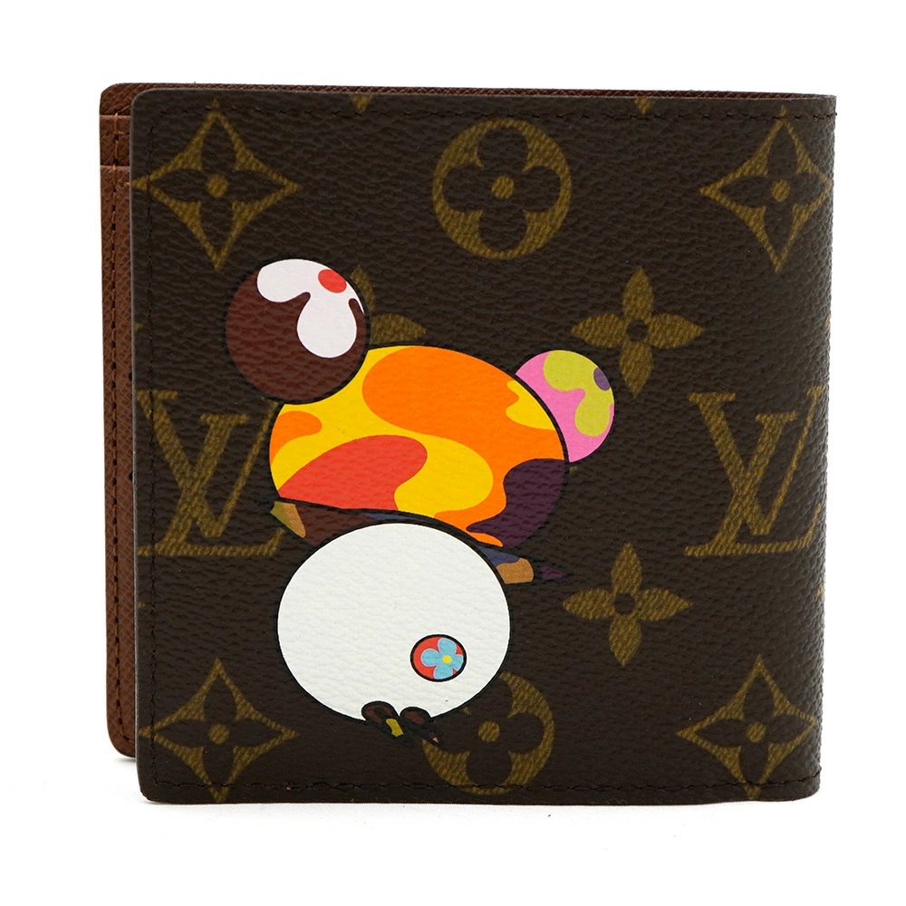 Louis Vuitton Takashi Murakami Portefeuille Marco Panda Women&#39;s Wallet M61666