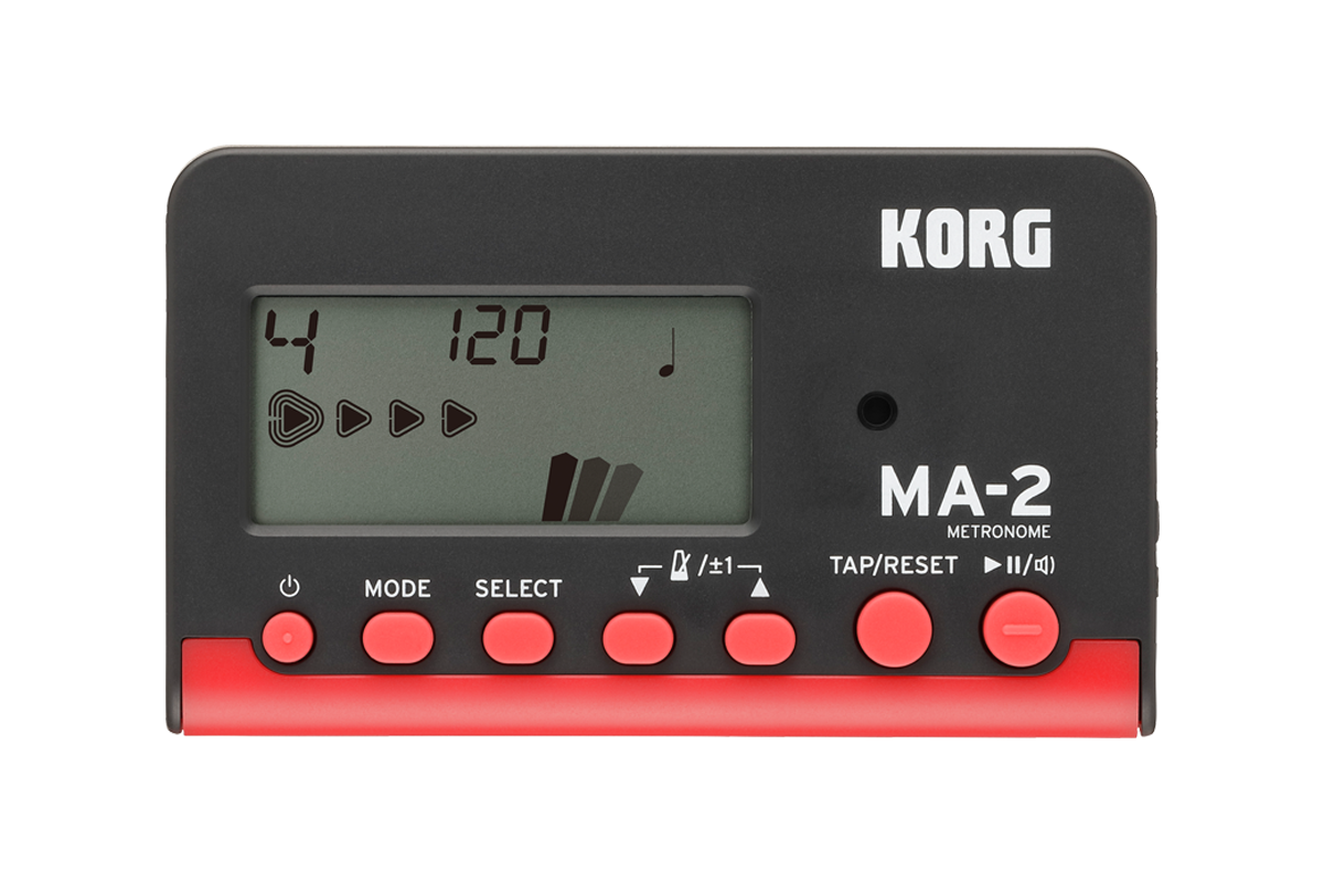 [Pre-Owned] KORG MA-2 METRONOME (Black &amp; Red) - ships from NJ