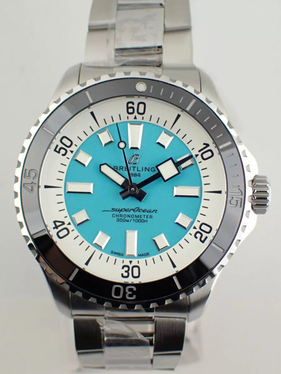 BREITLING Super Ocean Automatic 44 Turquoise A17376211L2A1(A17376) Men&#39;s Watch