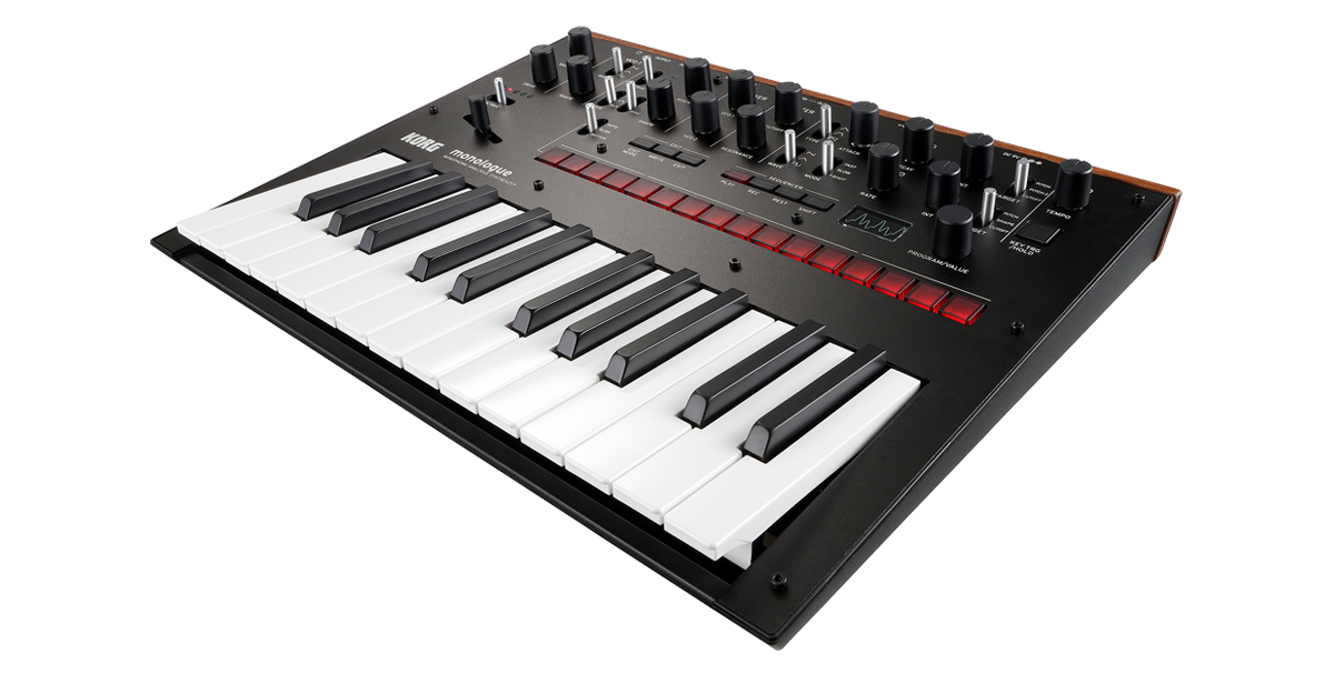 KORG monologue Monophonic Analogue Best Sound Synthesizer Keyboard Fully Programmable with 100 Program Memories and 80 Presets Included