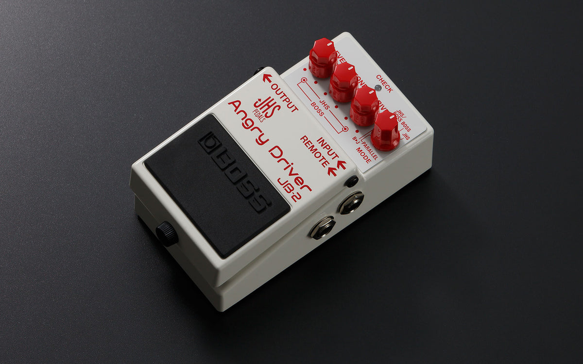 BOSS JB-2 Angry Driver Best Guitar Effects Pedal BD-2 and JHS Angry Charlie Combined and 3 Dual-Concentric Knobs