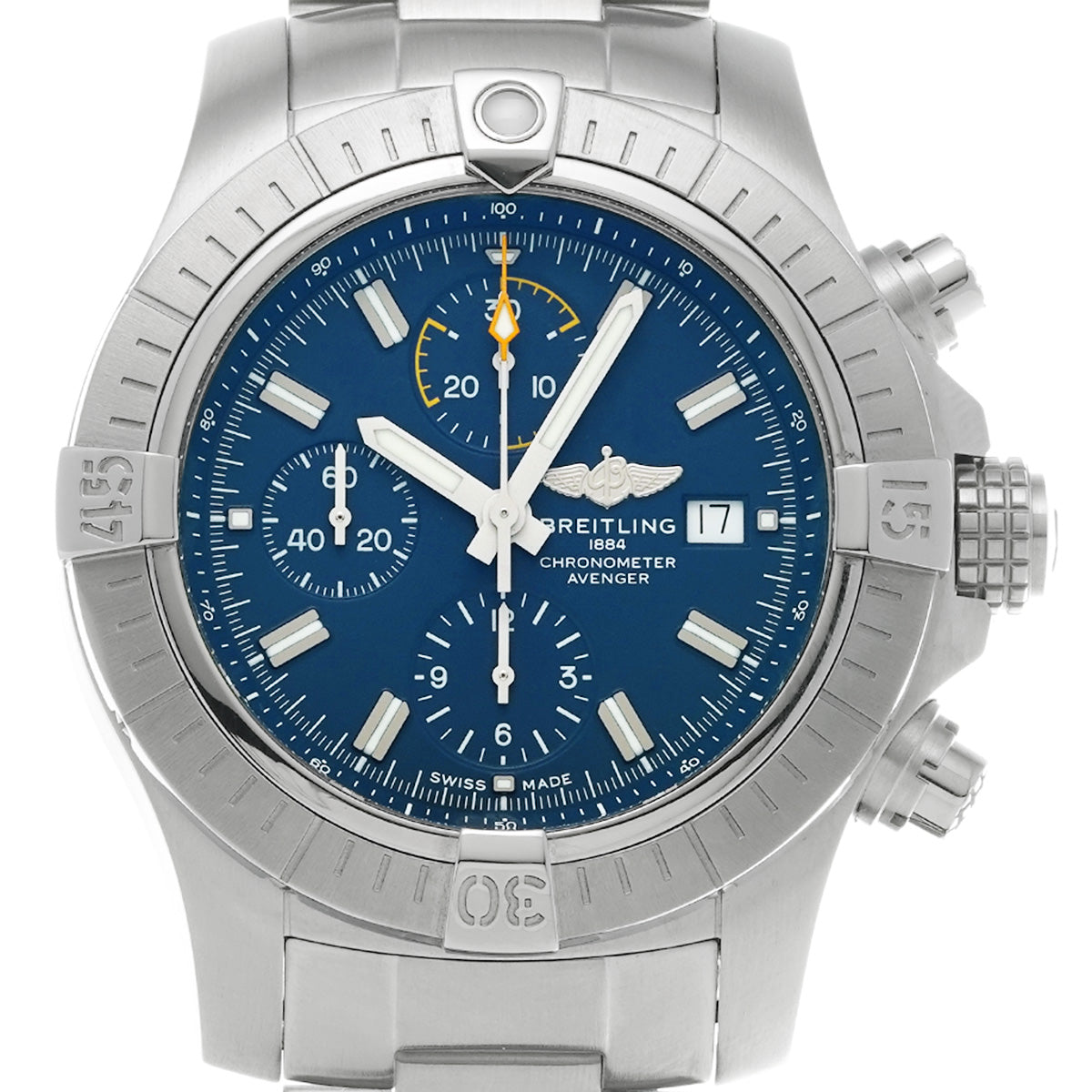 Breitling Avenger Chronograph 45 A13317101C1A1 Blue Dial Automatic Men&#39;s Watch