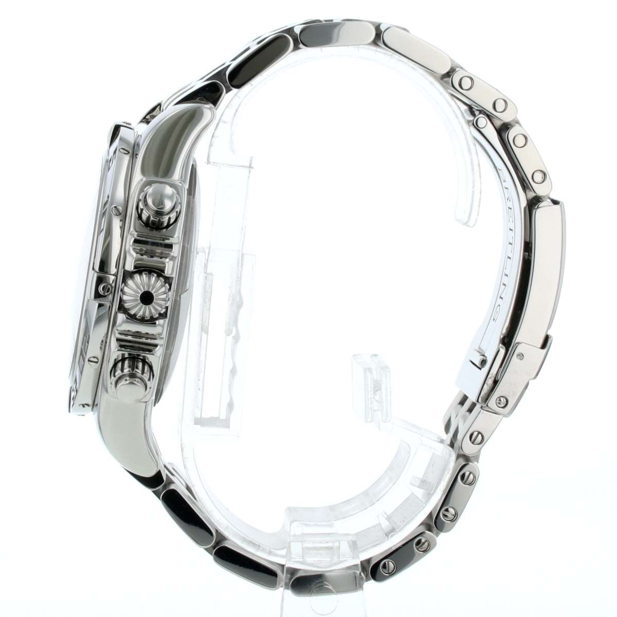 Breitling Chronomat 44 AB0110 (A011B69PA) Black Carbon Dial Men&#39;s Watch