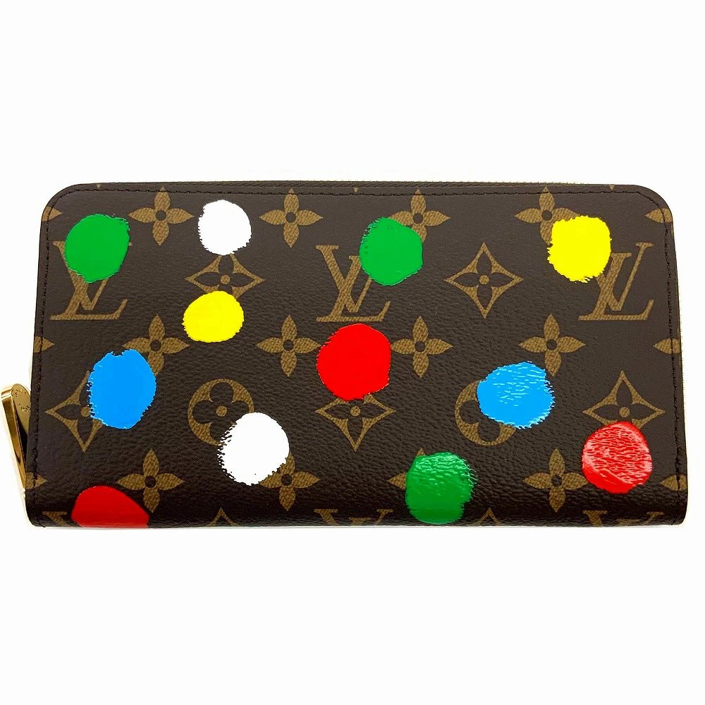 LOUIS VUITTON Monogram Yayoi Kusama Women&#39;s Wallet M81864