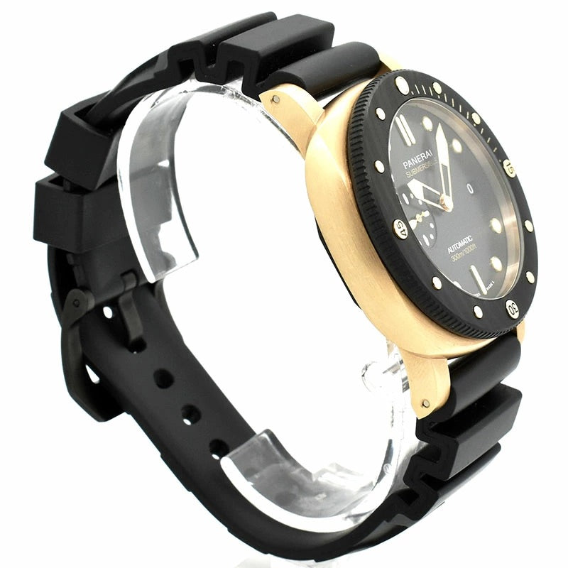 PANERAI Submersible Goldtech OroCarbo PAM01070 44mm Automatic Men&#39;s Watch