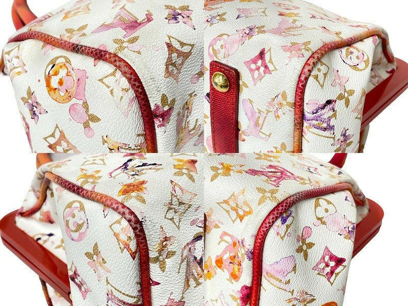 Louis Vuitton Speedy 30 Handbag Monogram Watercolor 2008 Limited M95729