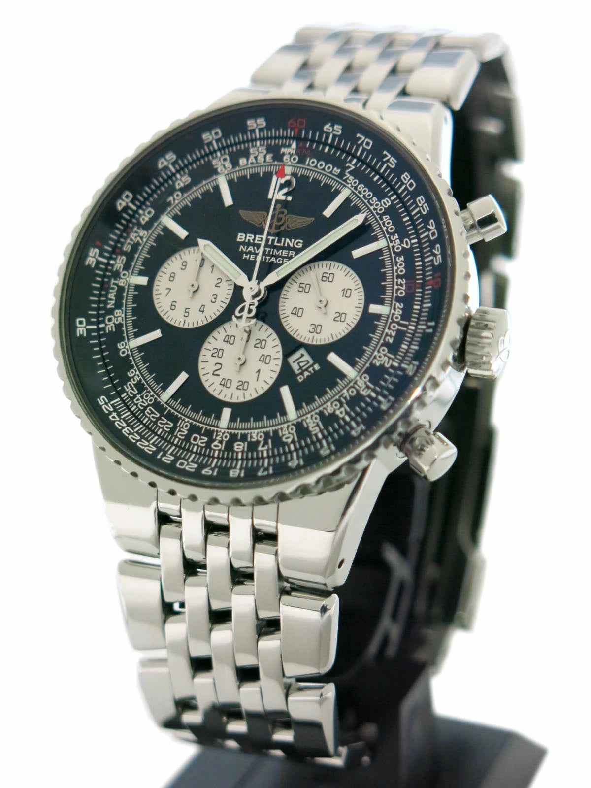 BREITLING Navitimer Heritage A35350 Black Dial Automatic Men&#39;s Watch