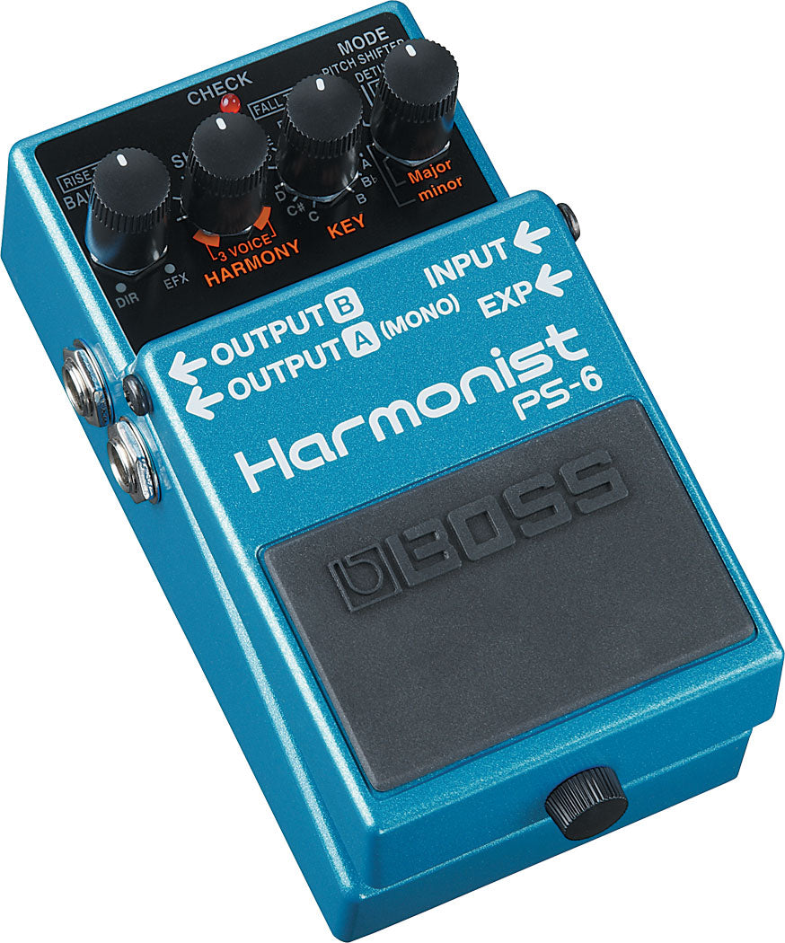 BOSS PS-6 Harmonist Best Guitar Effects Pedal with 4 Pitch-shift Effects and 3-Voice Harmony Extreme Pitch Bending