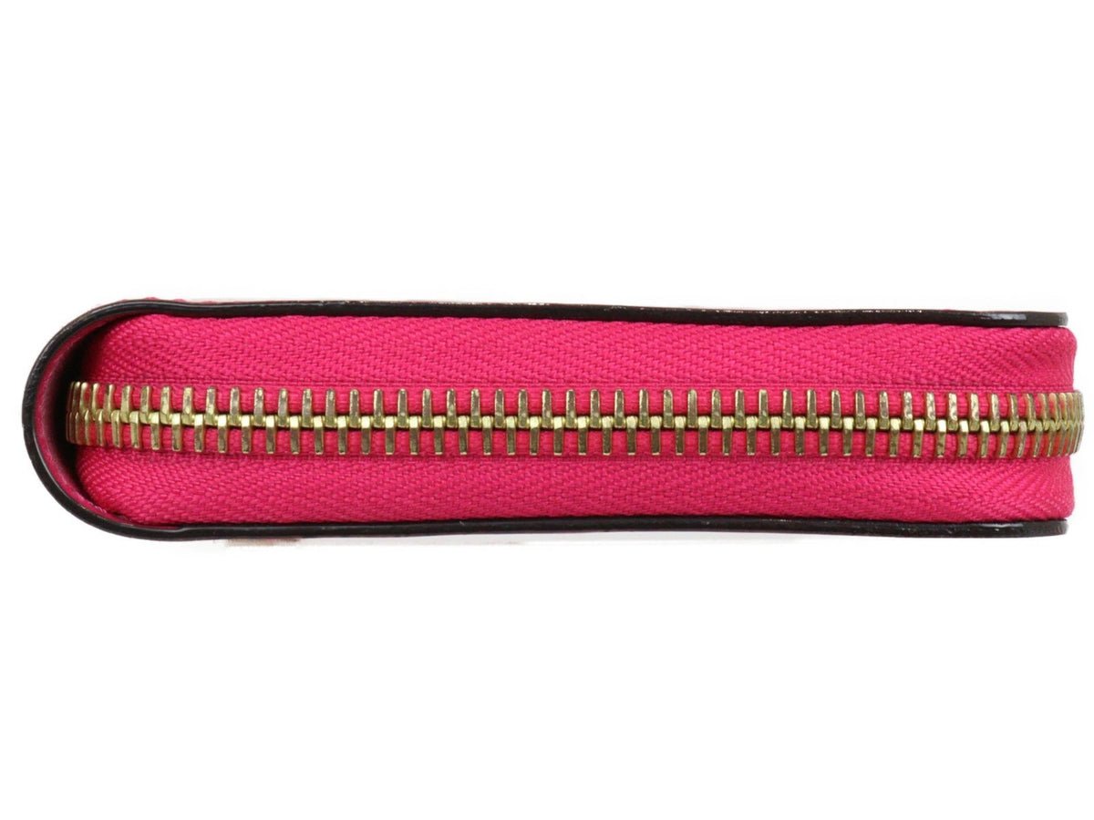 Louis Vuitton Valentine 2021 Women&#39;s Wallet Pink Vernis M90585