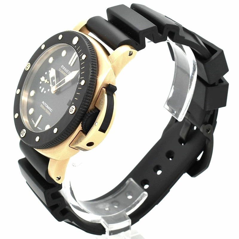 PANERAI Submersible Goldtech OroCarbo PAM01070 44mm Automatic Men&#39;s Watch