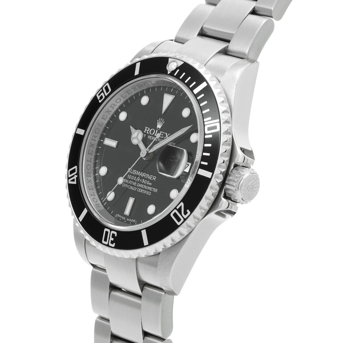 Rolex Submariner Date 16610 Black Dial Stainless Steel Automatic Men’s Watch