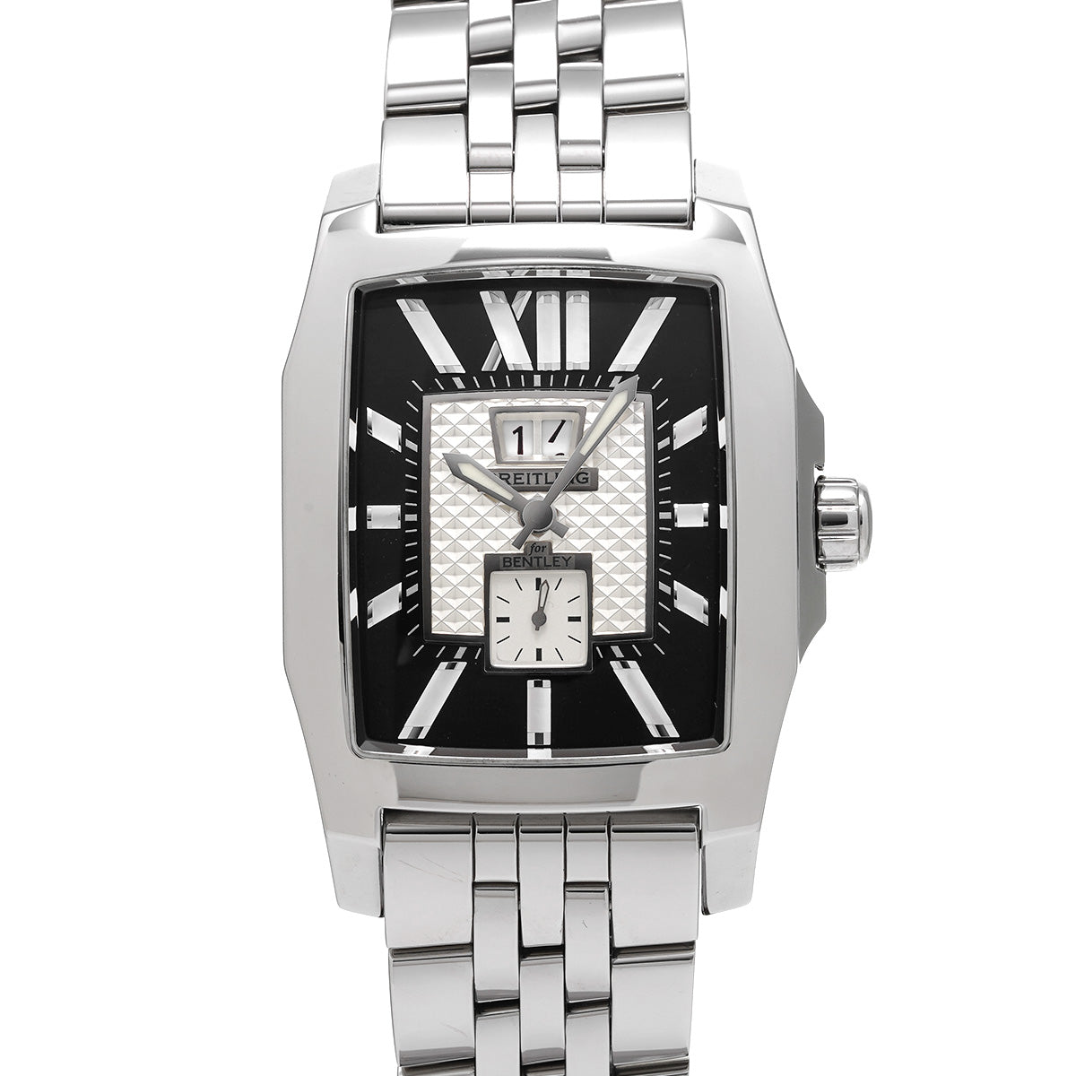 Breitling Bentley Flying B No.3 A163B81FL Black/Silver Dial Men&#39;s Watch