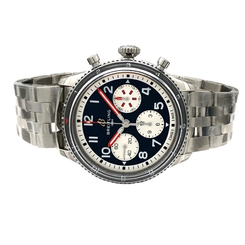 Breitling Y23380 Classic Avi Chronograph 42 Mosquito Black Dial Men&#39;s Watch