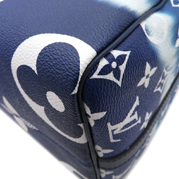 Louis Vuitton Speedy Bandouliere 30 Women&#39;s Bag Escar Blue M45146