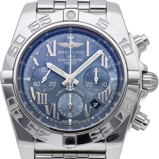 breitling chronomat 44 blue dial