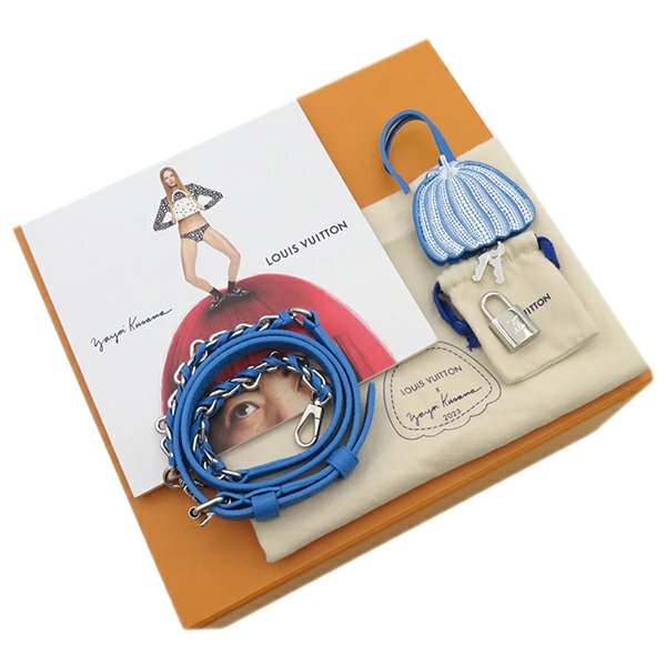 Louis Vuitton Speedy Women&#39;s Bag Bandouliere Yayoi Kusama 20 Blue M46425