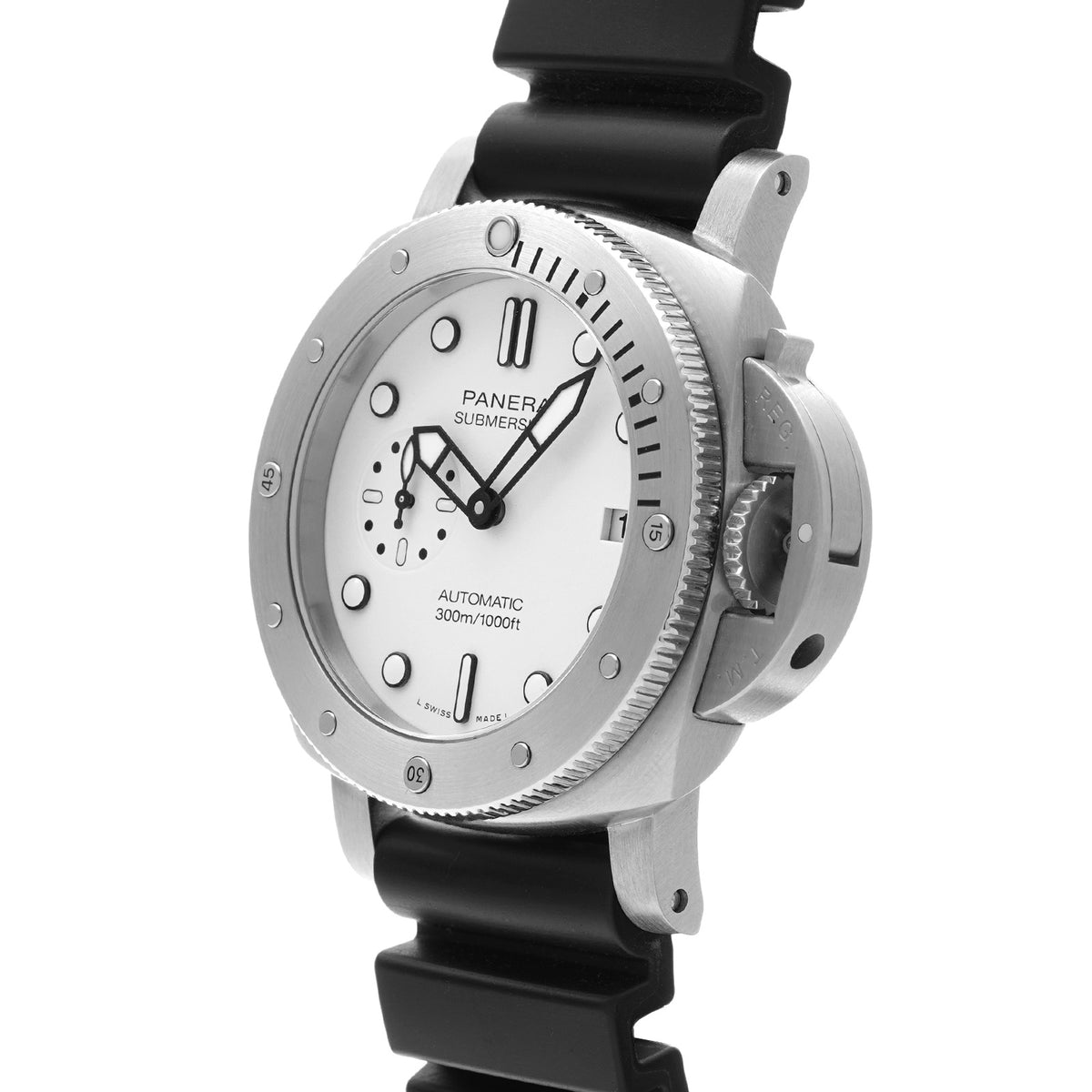 Panerai Submersible Bianco PAM01223 42mm Automatic White DIal Men&#39;s Watch