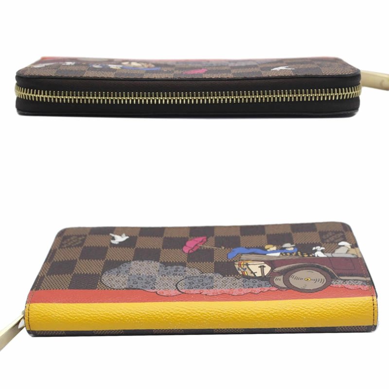 Louis Vuitton Travel Illustration Damier Evasion 2015 Women&#39;s Wallet N61240