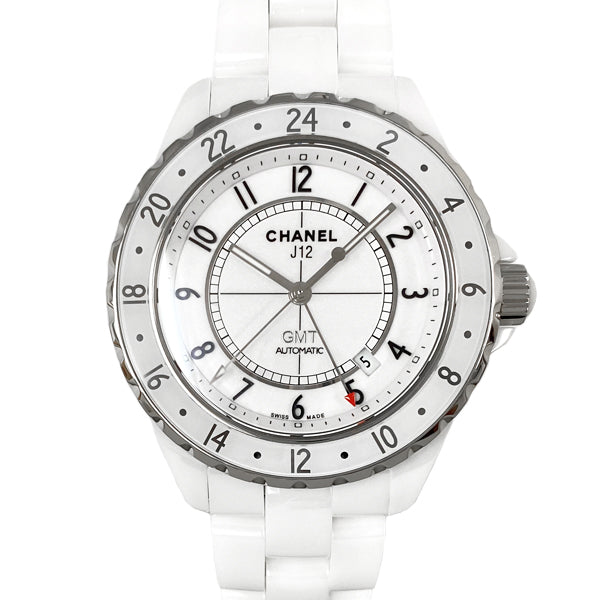 CHANEL J12 GMT Limited H2126 Automatic White Ceramic White Dial Men&#39;s Watch
