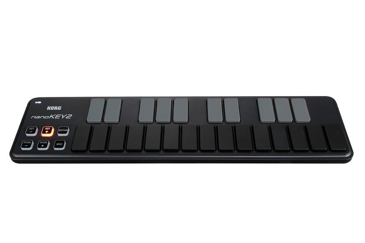 KORG nanoKEY2 MIDI Slim-Line USB Keyboard, Black - Japanese-Online-Store (JOS)