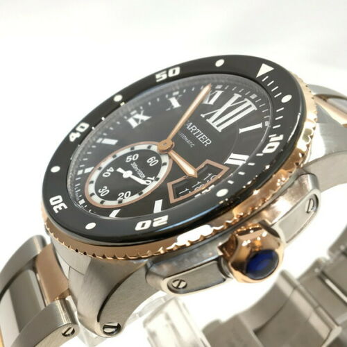 Cartier W7100054 Calibble Diver Pink Gold - Japanese-Online-Store (JOS)
