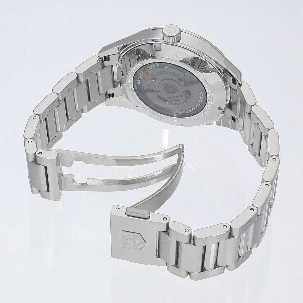 TAG Heuer Carrera Black Mother of Pearl Japan Limited WAR211F.BA0782 Men&#39;s Watch - Japanese-Online-Store (JOS)