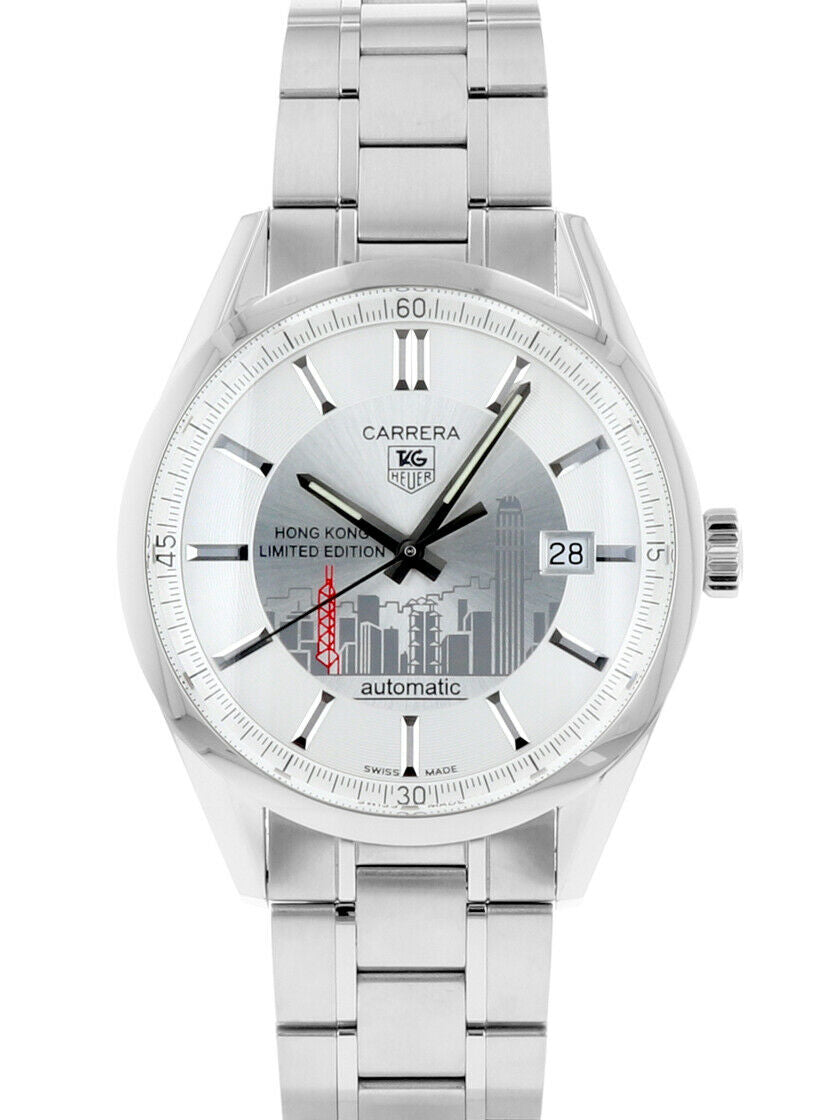 TAG Heuer WV211Y.BA0787 Carrera Caliber 5 Silver (Illustration) Dial Men&#39;s Watch - Japanese-Online-Store (JOS)