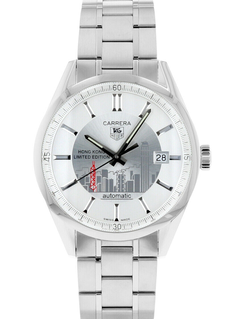 TAG Heuer WV211Y.BA0787 Carrera Caliber 5 Silver (Illustration) Dial Men's Watch - Japanese-Online-Store (JOS)