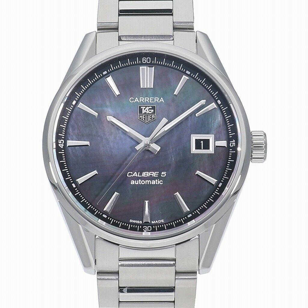 TAG Heuer Carrera Black Mother of Pearl Japan Limited WAR211F.BA0782 Men's Watch - Japanese-Online-Store (JOS)